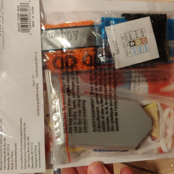 New!Diamond dots art Do Your Own Bracelets & Tiger Mask Lot - Picture 5 of 8